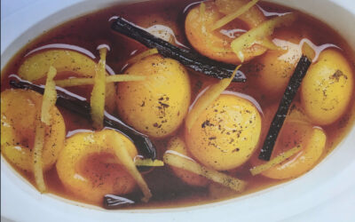Abricots à la vanille et au citron
